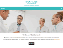 Tablet Screenshot of docrates.com